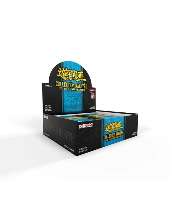 25th Anniversary Rarity Collection II display 24 boosters Yu-Gi-Oh
