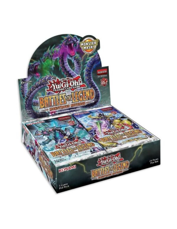 Battles of Legend: Monstrous Revenge display 24 boosters Yu-Gi-Oh! (BLMR)