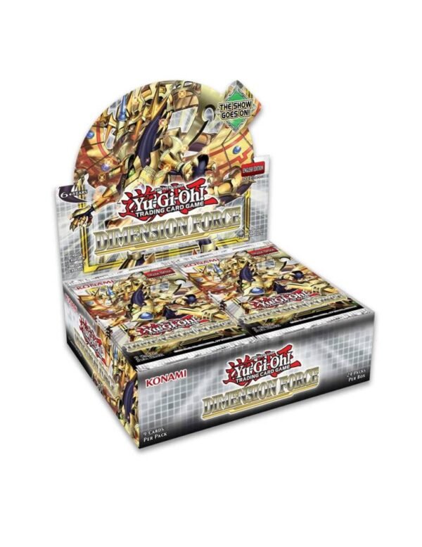 Dimensional Force display 24 boosters Yu-Gi-Oh FR