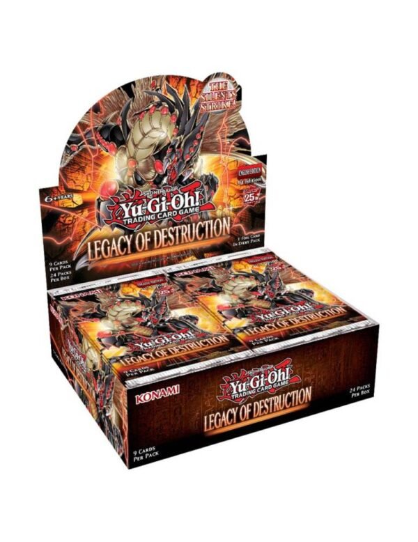 Legacy of Destruction display 24 yu-gi-oh boosters